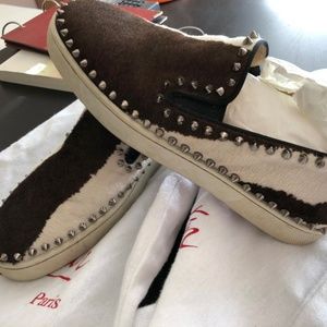 Christian Louboutin Pik Boat Harako studs sneaker